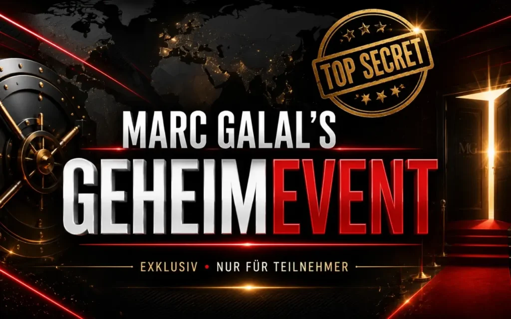 Marc Galal’s Geheimevent 2026